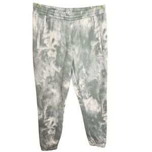 Adidas sz Large Magic Gray Multi-color Essentials Pants Joggers New